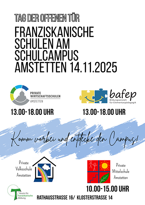 Poster - Franziskanische Schulen am Bildungscampus - 1
